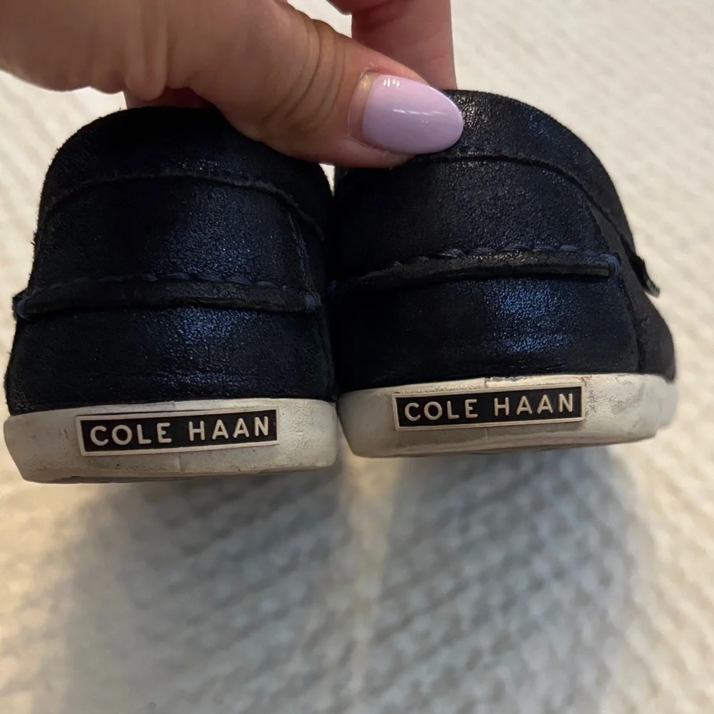 Cole Haan Dark Blue Loafers - Picture 4 of 9